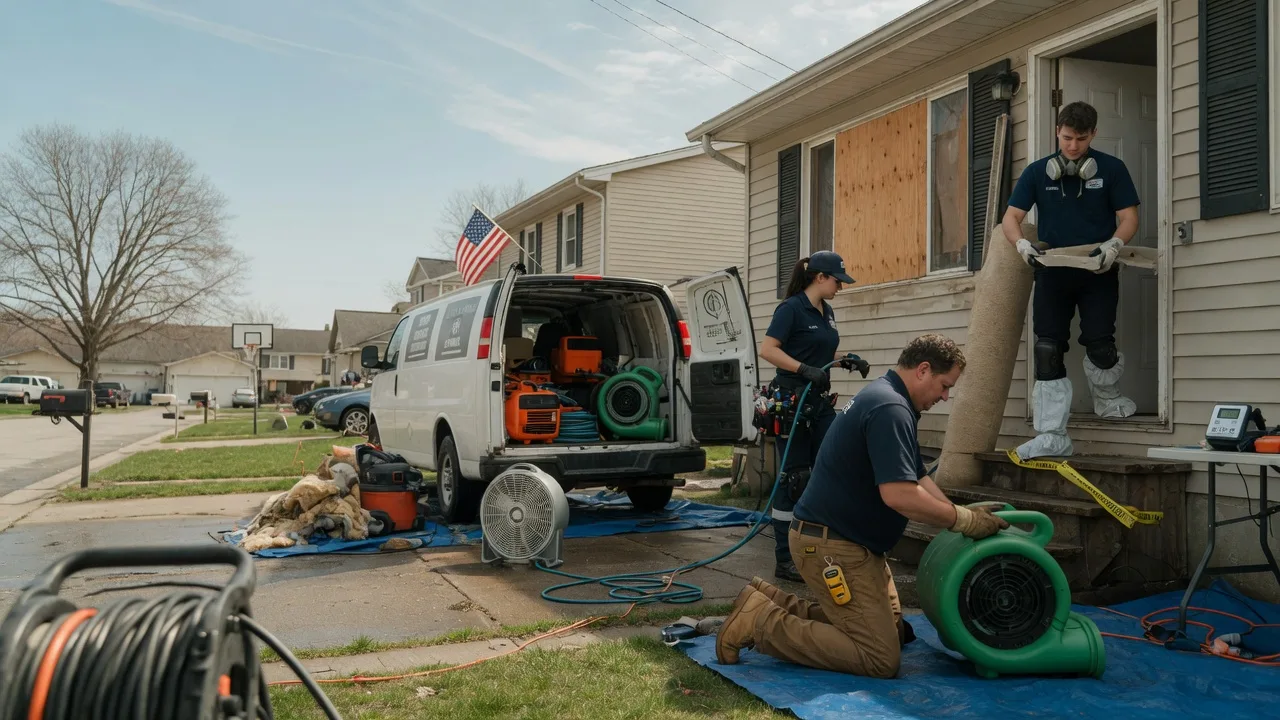 Water Damage Restoration in Aulander, NC near me